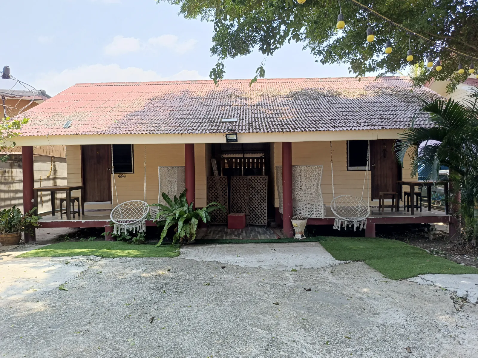 เตียงนอนบ้านหลังใหญ่